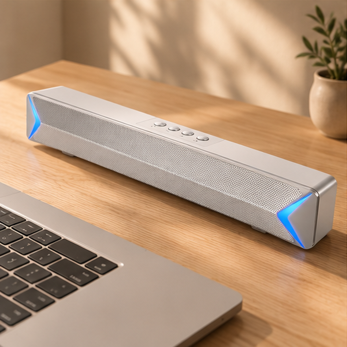 Kompakt Bluetooth-soundbar