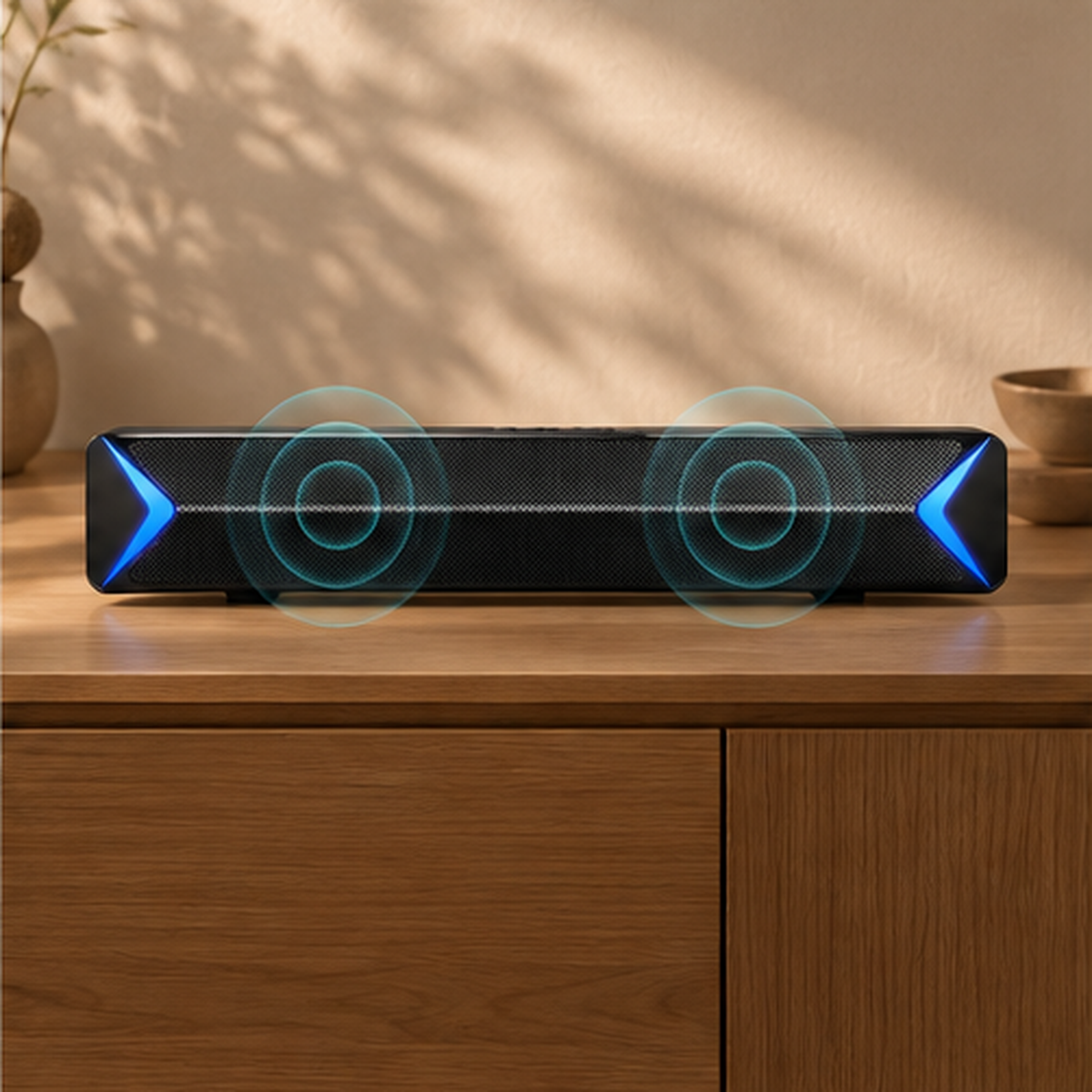 Kompakt Bluetooth-soundbar